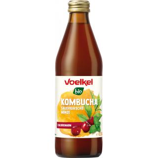 Kombucha Sauerkirsche Minze 0,33l