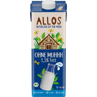 Allos Pflanzendrink 1,5% Fett 1L
