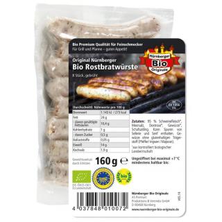 Nürnberger Rostbratwürste 160 g
