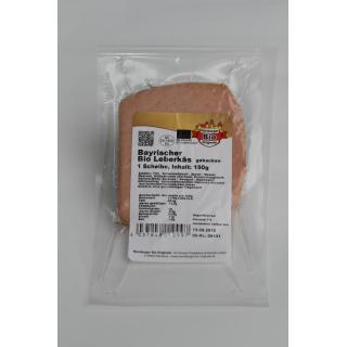 Bayerischer Leberkäse gebacken