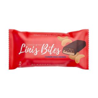 Linis Bites Cashew Choc Crunch Riegel 40g