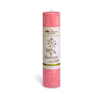 Kerze Harmonie und Liebe