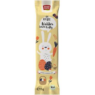 Weißer Lolly Osterhase