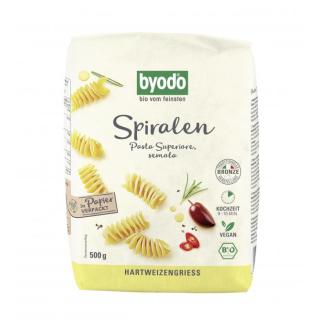 Nudeln Spiralen hell 500g