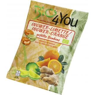 Bonbon Ingwer-Limette/Orange 75g