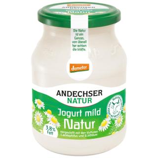 Joghurt Natur 3,8% Fett 500g